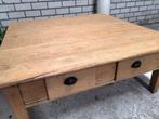 Salontafel Sober Oud Teak 110x110, Ophalen, Zo goed als nieuw, 100 tot 150 cm, 100 tot 150 cm