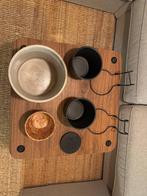 Set of plant pots, Ophalen, Zo goed als nieuw, Metaal, Minder dan 50 cm