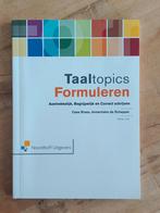Cees Braas - Taaltopics formuleren, Cees Braas; Annemieke de Schepper, Ophalen of Verzenden, Zo goed als nieuw, Nederlands