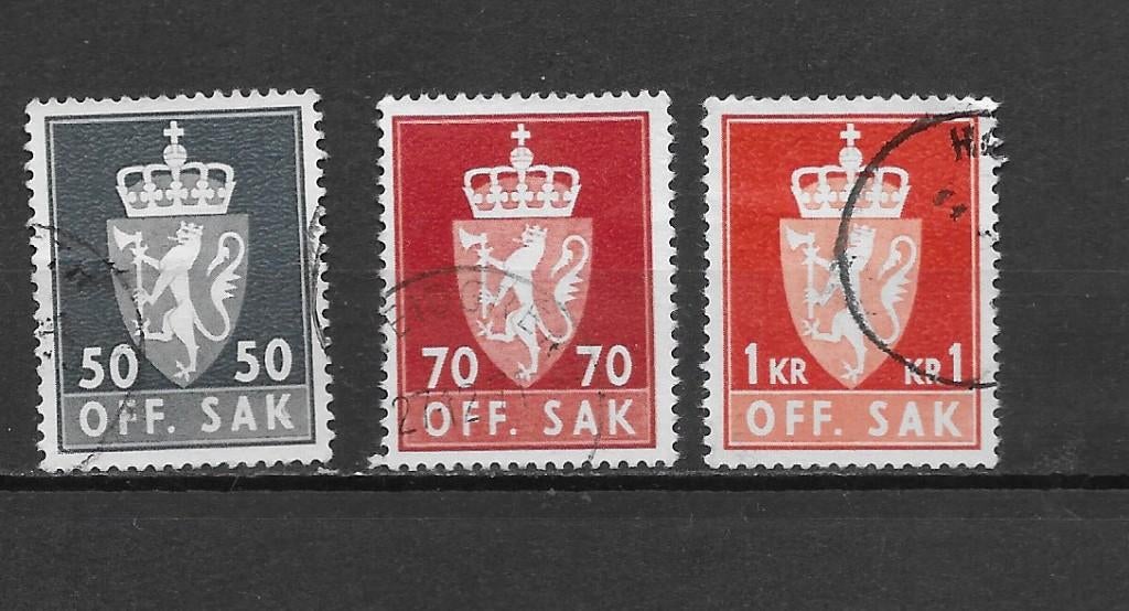 Noorwegen 1969, Postzegels en Munten, Postzegels | Europa | Scandinavië, Verzenden, Noorwegen, Gestempeld