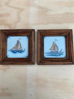 Tegeltje Makkum, Tichelaar, kleur, 15 X15 CM, Antiek en Kunst, Antiek | Wandborden en Tegels, Ophalen of Verzenden