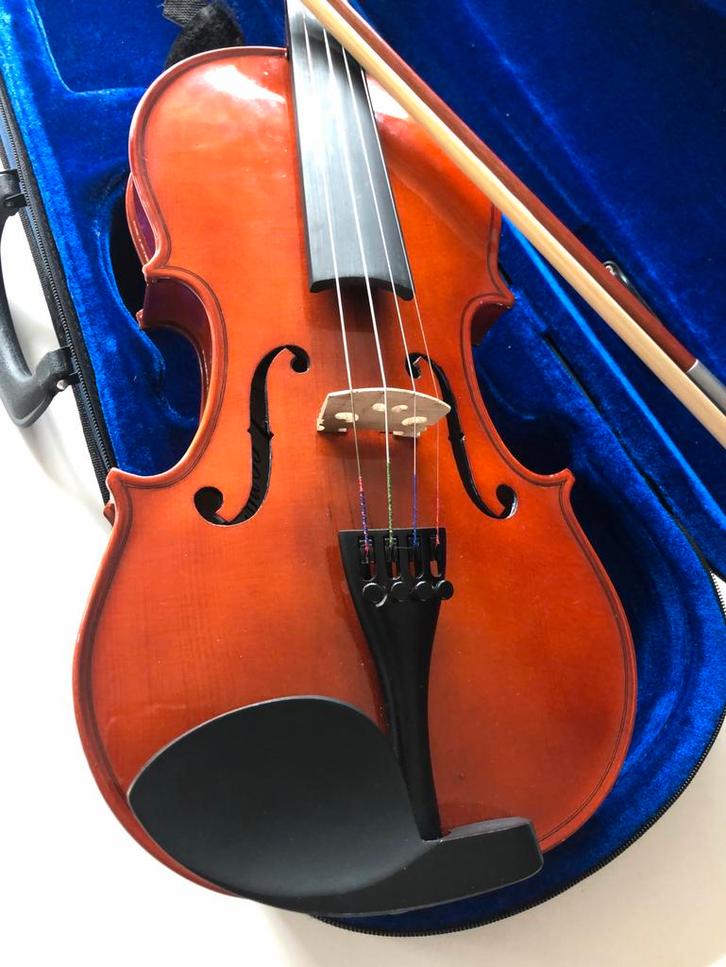 Leonardo 4/4 Oefenviool - Prima Staat!, Muziek en Instrumenten, Strijkinstrumenten | Violen en Altviolen, Gebruikt, Viool, 4/4-viool