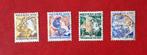 1932 Nederland Kinderzegel Nvph 248-251 Gestempeld, Postzegels en Munten, Postzegels | Nederland, T/m 1940, Ophalen, Gestempeld