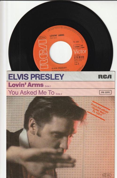 ELVIS PRESLEY   -   LOVIN' ARMS   /   YOU ASKED ME TO  [7''], Cd's en Dvd's, Vinyl | Pop, Zo goed als nieuw, 1980 tot 2000, Overige formaten