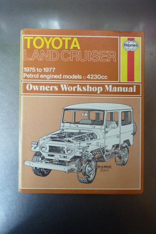Toyota Land Cruiser, 1975-1977 Haynes Workshop Manual, Auto diversen, Handleidingen en Instructieboekjes, Ophalen of Verzenden