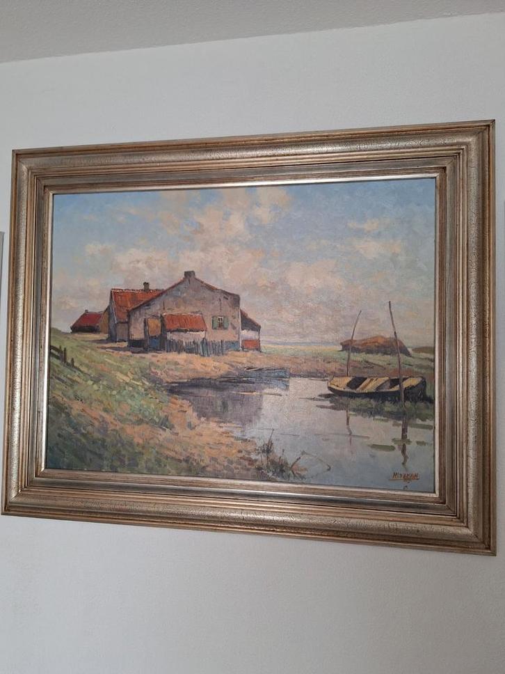 Willem HEYTMAN 1950 (Nabij de Kust), Antiek en Kunst, Kunst | Schilderijen | Klassiek, Ophalen