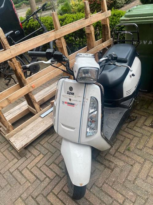 Opknapper sym tonik gele plaat, Fietsen en Brommers, Snorfietsen en Snorscooters, Gebruikt, Ophalen