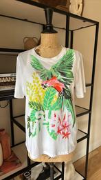 Marc Cain shirt wit met print nieuw N3/M, Maat 38/40 (M), Wit, Nieuw, Ophalen of Verzenden
