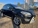 Ford Kuga 2.5 20V turbo 4x4 automaat individual , trekhaak ,, Auto's, Ford, Automaat, Gebruikt, Zwart, Bluetooth