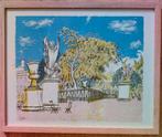 Charles Eyck litho 1947, Parijs., Antiek en Kunst, Kunst | Litho's en Zeefdrukken, Ophalen of Verzenden
