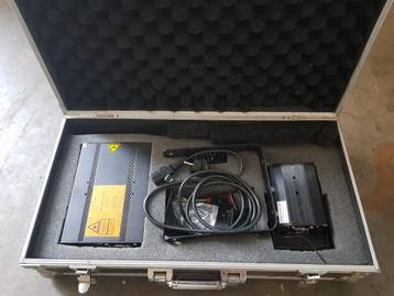 Set Lasers te koop (Laserworld EL60G & ADJ MicroGalaxian) beschikbaar voor biedingen