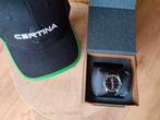Certina DS-1 Powermatic 80 compleet, Sieraden, Tassen en Uiterlijk, Horloges | Heren, Overige merken, Leer, Staal, Polshorloge
