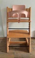 Stoelverkleiner Stokke in serene pink, Ophalen, Zo goed als nieuw, Meegroeistoel, Stoelverkleiner