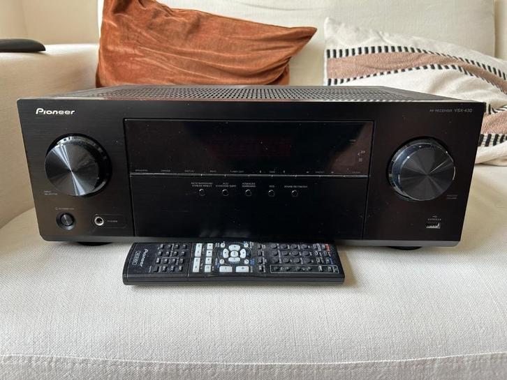Pioneer AV Receiver Model VSX-430-K, Audio, Tv en Foto, Versterkers en Receivers, Zo goed als nieuw, Stereo, 120 watt of meer