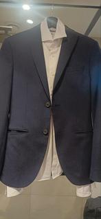 Pak MT 44 Slim Fit - Compleet, Kleding | Heren, Kostuums en Colberts, Blauw, Ophalen of Verzenden, Zo goed als nieuw, Isaac Dewirsr