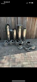 Isoduct 200/270 alles voor 600 euro kan ook los, Huis en Inrichting, Kachels, P, P, P, Houtkachel