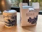Delfts blauw aardewerk stroopwafelpot, Antiek en Kunst, Antiek | Keramiek en Aardewerk, Ophalen of Verzenden
