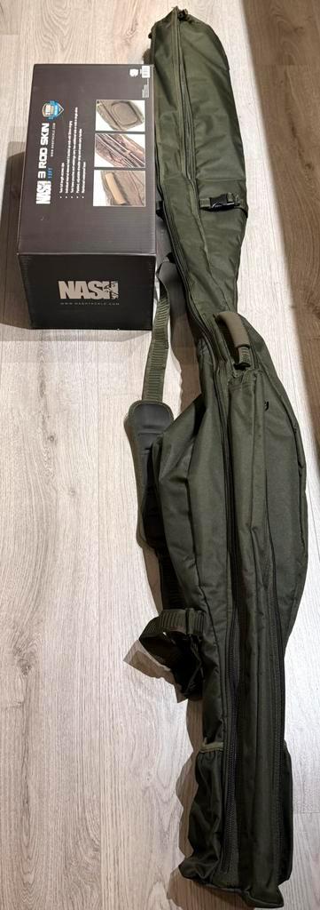 Nash 12ft 3 Rod Skin | Foudraal | 3hengels | nieuw in doos!, Watersport en Boten, Hengelsport | Karpervissen, Nieuw, Overige typen