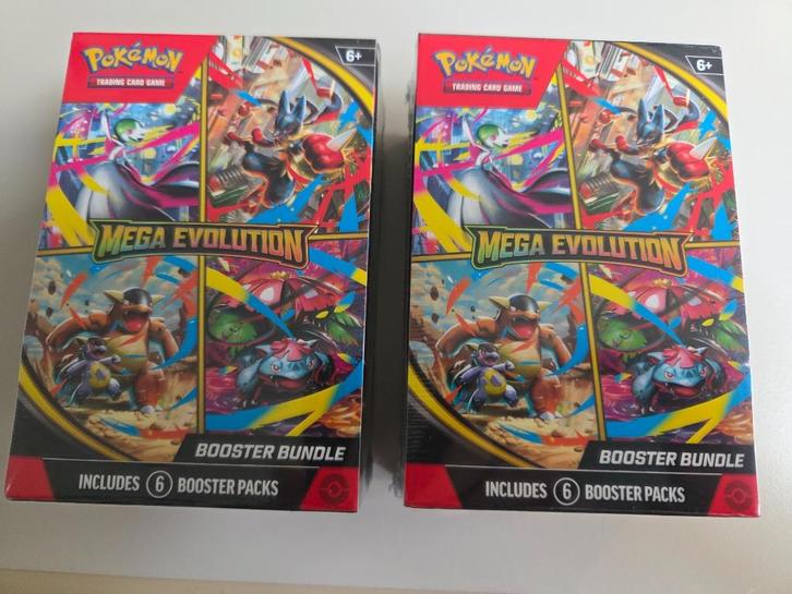 Mega Evolutions Booster bundle, Hobby en Vrije tijd, Verzamelkaartspellen | Pokémon, Nieuw, Booster, Ophalen