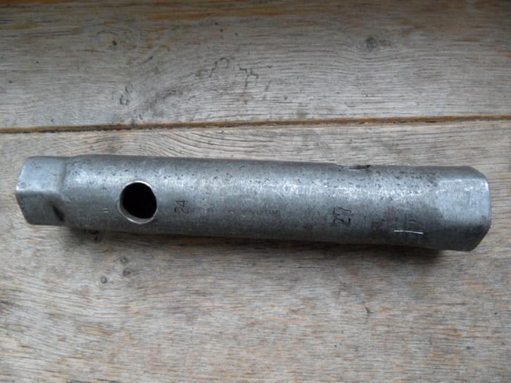 Pijpsleutel 24 27 zware kwaliteit, Auto diversen, Autogereedschap, Gebruikt, Ophalen of Verzenden