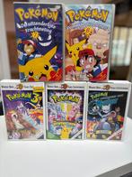 Mancaveopruiming – Pokémon VHS Collectie (5 stuks), Cd's en Dvd's, VHS | Kinderen en Jeugd, Gebruikt, Tekenfilm, Verzenden, Alle leeftijden