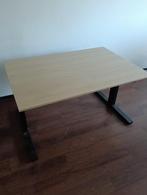bureau verstelbaar 2 maal 120x80, Ophalen, ., In hoogte verstelbaar, Zo goed als nieuw