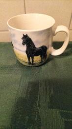 Wiebe van der zee , grote beker Friese Paarden, Huis en Inrichting, Keuken | Servies, Nieuw, Ophalen of Verzenden, Overige stijlen