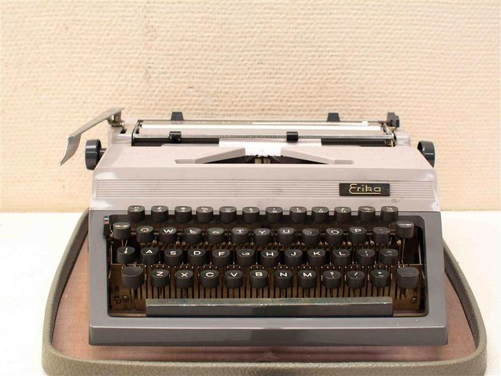 Erika typemachine 3811, Diversen, Typemachines, Gebruikt, Ophalen of Verzenden
