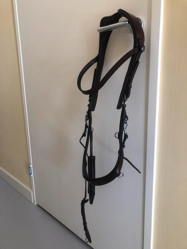 Hoofdstel PresTeq Fay extra full, Dieren en Toebehoren, Paarden en Pony's | Hoofdstellen en Tuigage, Gebruikt, Dressuur, Ophalen