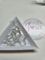 Zilverkleurige Oorbelhaakjes - Nieuw #361, Ophalen, Nieuw, Zilver