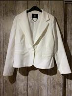 Witte blazer / jasje / colbert CTN Collection dames, maat 44, Kleding | Dames, Ophalen, Wit, Maat 42/44 (L), Zo goed als nieuw