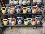 Kettlebells  kettlebell rek incl 4 x 4-6-8-12 kg gewichten, Ophalen, Gebruikt, Rek, Met