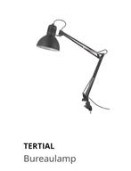 IKEA bureaulamp/schaarlamp/klemlamp/Tertial, Nieuw, E27 (groot), Led-lamp, Ophalen