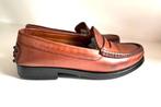 TOD'S bruine leren instappers loafers 37 CHCS authentiek, Bruin, Instappers, Ophalen of Verzenden, Zo goed als nieuw