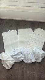 3 setjes aerosleep met 4 hoeslakentjes, Gebruikt, Jongetje of Meisje, Wit, Overige typen