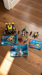 Lego city 60090 + 60092 diepzee duikboot, Kinderen en Baby's, Speelgoed | Duplo en Lego, Complete set, Gebruikt, Lego, Ophalen