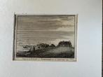 1743 Gezicht op de Nollen - vlissingen/ Zeeland, Antiek en Kunst, Kunst | Etsen en Gravures, Ophalen of Verzenden