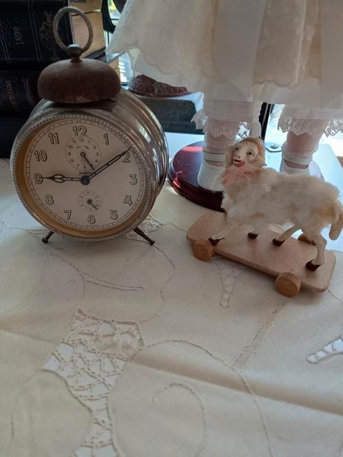Oude wekker 🌹, Antiek en Kunst, Curiosa en Brocante, Ophalen of Verzenden