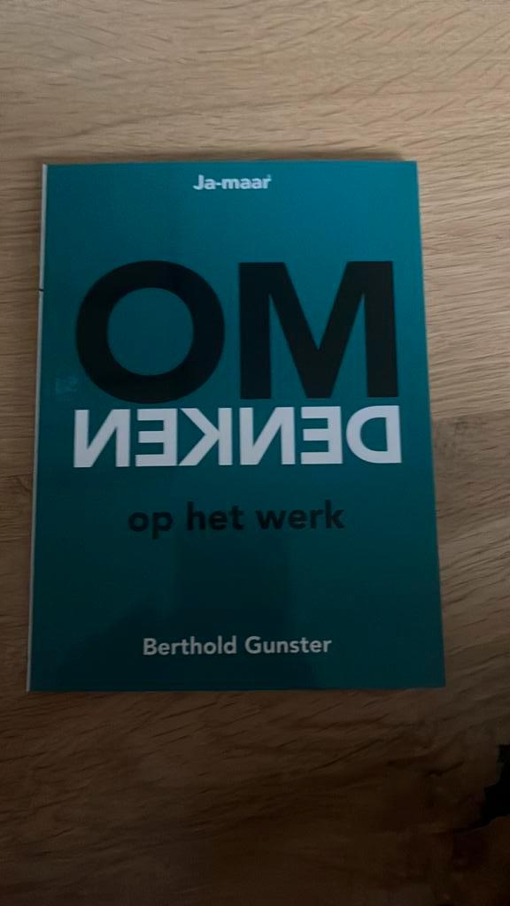 Berthold Gunster - Omdenken op het werk, Boeken, Psychologie, Zo goed als nieuw, Ophalen of Verzenden