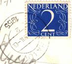 941771	Urk	Kerkje aan de zee	1955	Gelopen met zegel, Verzamelen, Ansichtkaarten | Nederland, Ophalen of Verzenden, 1940 tot 1960