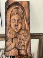 houtsnijwerk moeder en kind/ wanddecoratie, Ophalen