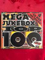 Mega Jukebox Top 100 (2e release)  4cd-box   Arcade, Verzenden, Gebruikt, Pop