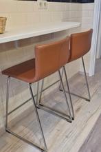 Ikea Bernhard High bar stools for countertops, Ophalen, Gebruikt, Met voetsteun, 60 tot 90 cm