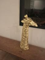 Giraffe beeld goud, Ophalen of Verzenden, Zo goed als nieuw, Dier