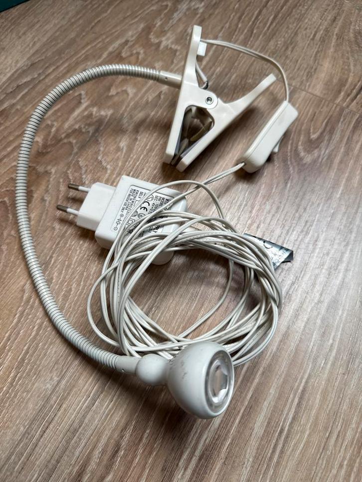 IKEA LED Leeslamp met Klem, Huis en Inrichting, Lampen | Tafellampen, Zo goed als nieuw, Minder dan 50 cm, Kunststof, Ophalen