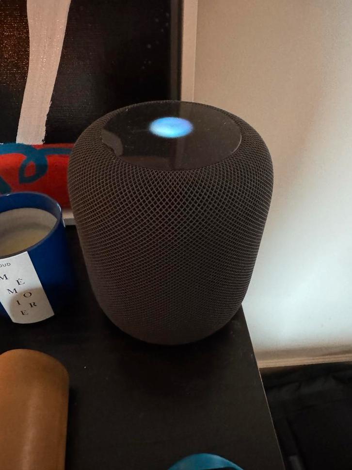 Apple HomePod - Zwart - Perfecte Staat!, Audio, Tv en Foto, Luidsprekers, Zo goed als nieuw, Overige typen, Overige merken, Ophalen of Verzenden