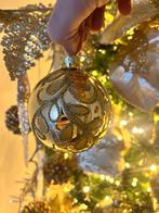 12 gouden luxe kerstballen van Goodwill, Ophalen of Verzenden, Zo goed als nieuw