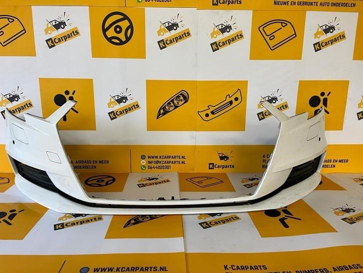 Voorbumper Audi A3 8V Facelift Sedan Cabrio PDC KLS 17-22 or, Auto-onderdelen, Carrosserie en Plaatwerk, Bumper, Audi, Voor, Gebruikt