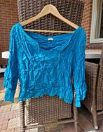 heART topje turquoise, Kleding | Dames, Tops, Blauw, ART, Zo goed als nieuw, Maat 36 (S)