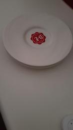 Douwe Egberts deset boorden, Huis en Inrichting, Keuken | Servies, Keramiek, Nieuw, Ophalen of Verzenden, Bord(en)